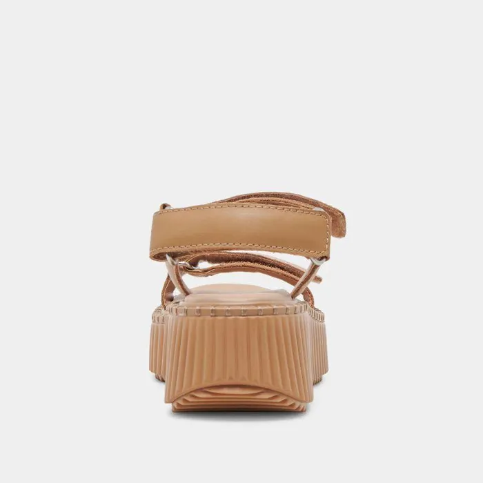 Sandals Shop Dolce Vita Debra Sandals Toffee Embossed Leather Toffee Embossed Leather