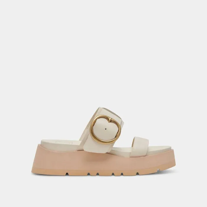 Sandals Shop Dolce Vita Dex Sandals Ivory Leather Ivory Leather
