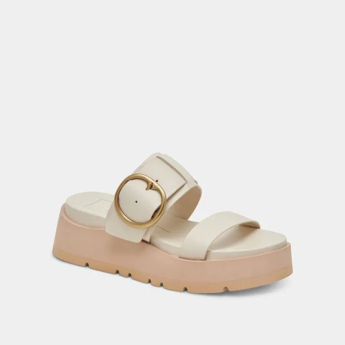 Sandals Shop Dolce Vita Dex Sandals Ivory Leather Ivory Leather