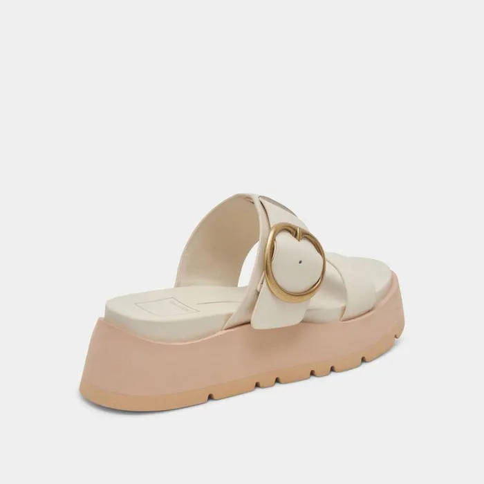 Sandals Shop Dolce Vita Dex Sandals Ivory Leather Ivory Leather