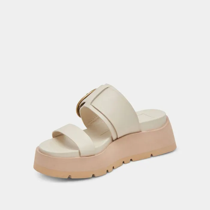 Sandals Shop Dolce Vita Dex Sandals Ivory Leather Ivory Leather