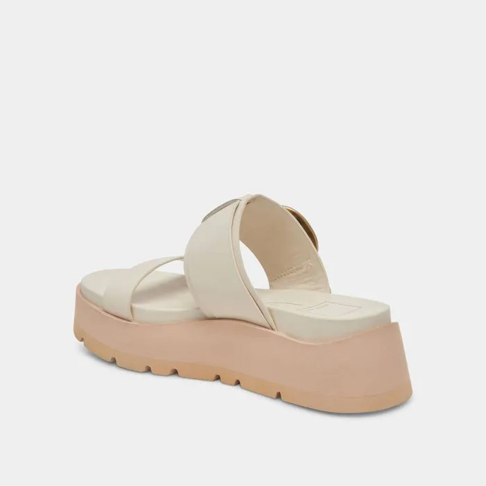 Sandals Shop Dolce Vita Dex Sandals Ivory Leather Ivory Leather