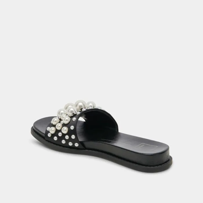 Sandals Shop Dolce Vita Gabbi Pearl Sandals Black Pearls Black Pearls