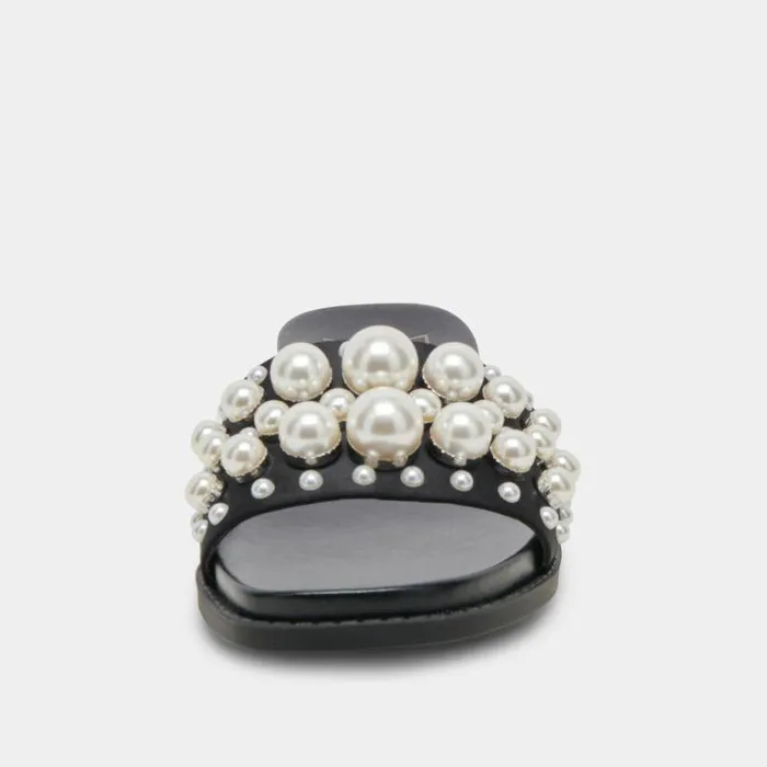 Sandals Shop Dolce Vita Gabbi Pearl Sandals Black Pearls Black Pearls