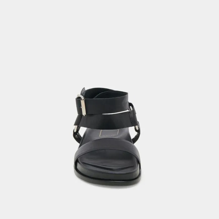 Sandals Shop Dolce Vita Gilda Sandals Black Leather Black Leather