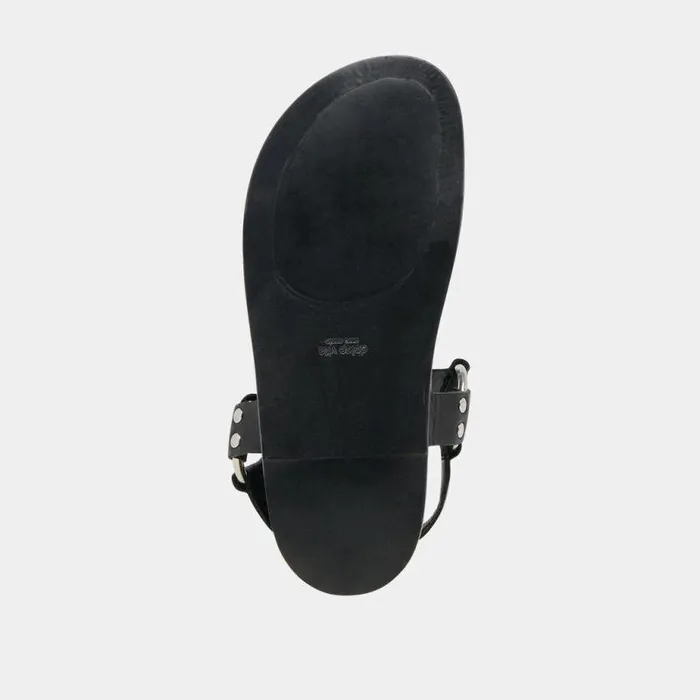 Sandals Shop Dolce Vita Gilda Sandals Black Leather Black Leather