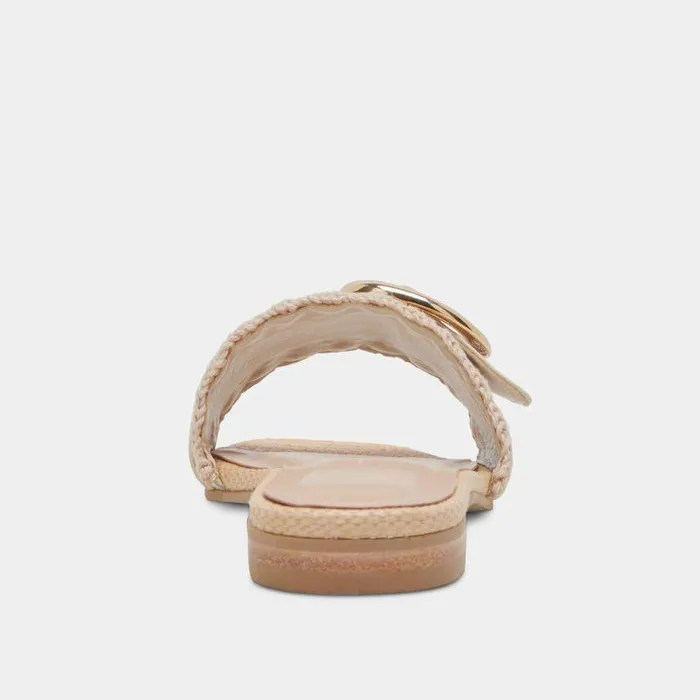 Sandals Shop Dolce Vita Grecia Sandals Ivory Leather Ivory