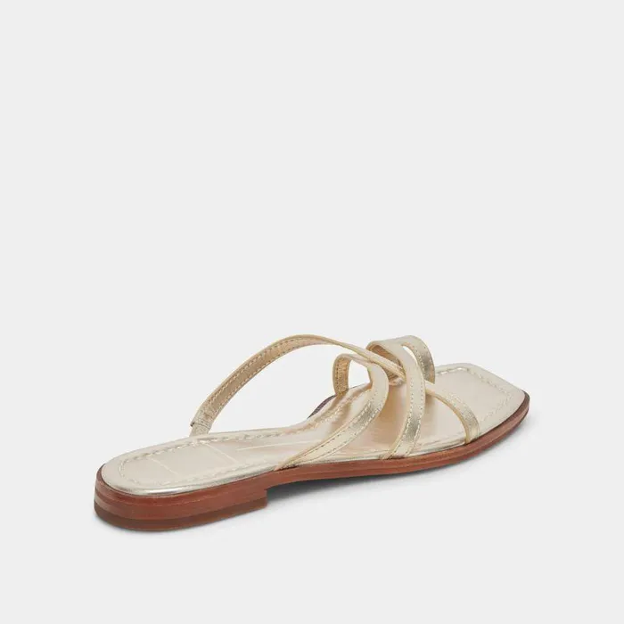 Sandals Shop Dolce Vita Indigo Sandals Gold Distressed Leather Gold Distressed Leather