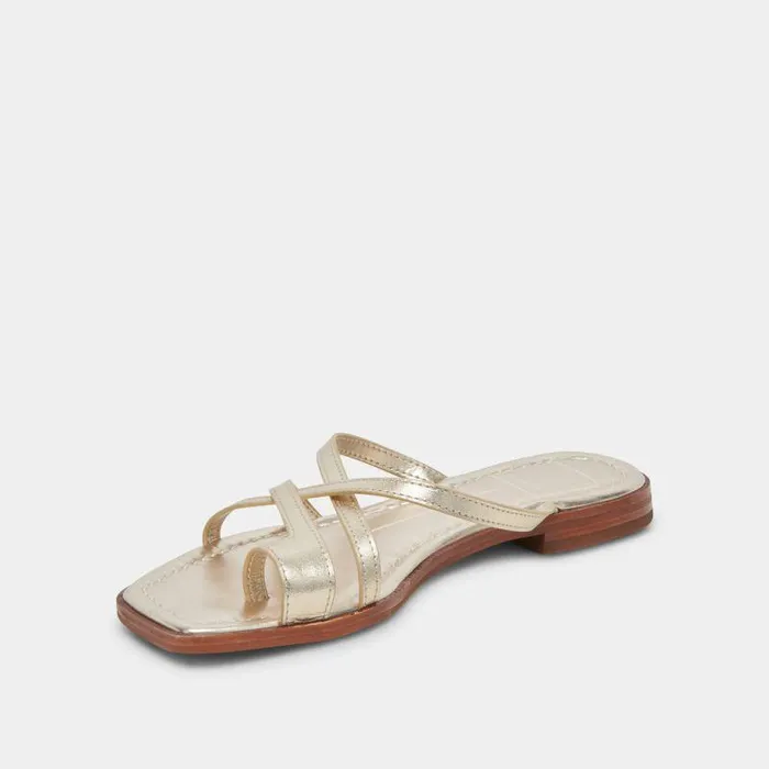 Sandals Shop Dolce Vita Indigo Sandals Gold Distressed Leather Gold Distressed Leather
