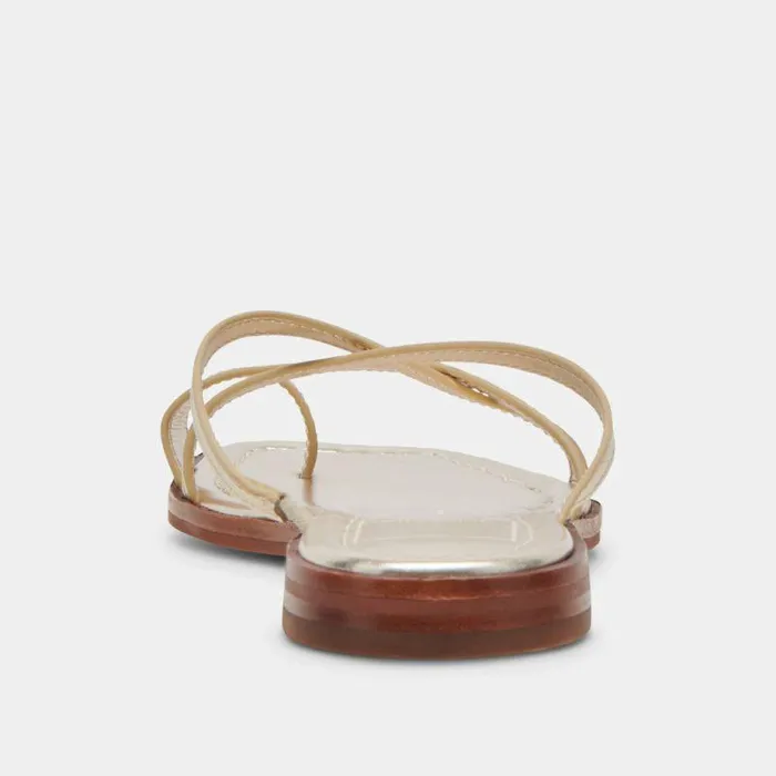 Sandals Shop Dolce Vita Indigo Sandals Gold Distressed Leather Gold Distressed Leather