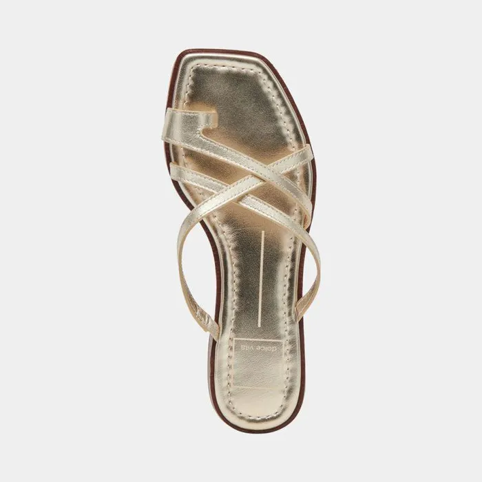 Sandals Shop Dolce Vita Indigo Sandals Gold Distressed Leather Gold Distressed Leather