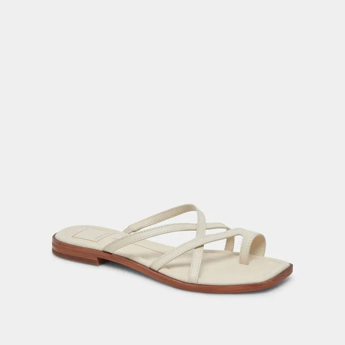 Sandals Shop Dolce Vita Indigo Sandals Ivory Leather Ivory Leather