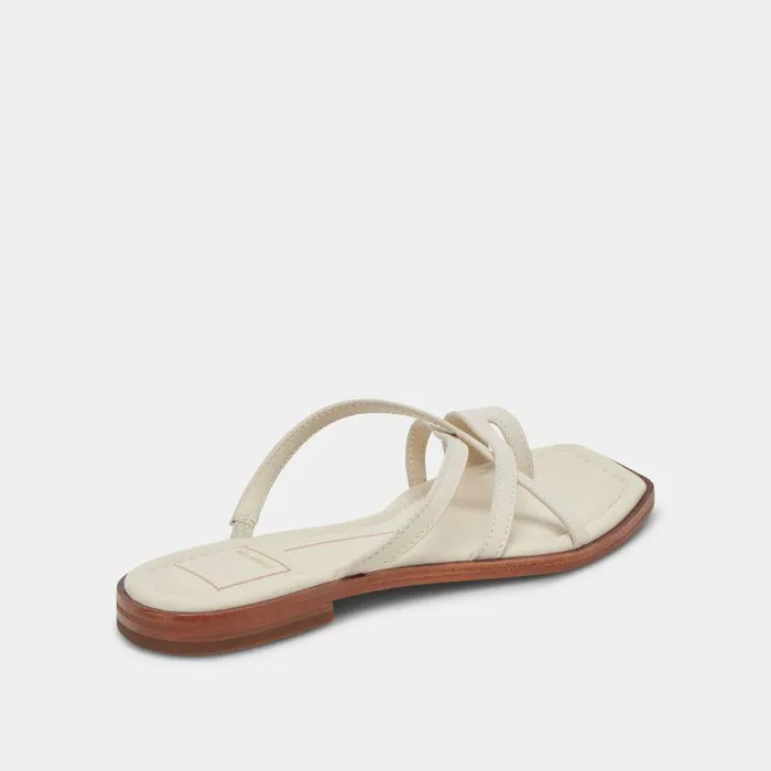 Sandals Shop Dolce Vita Indigo Sandals Ivory Leather Ivory Leather