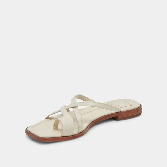 Sandals Shop Dolce Vita Indigo Sandals Ivory Leather Ivory Leather