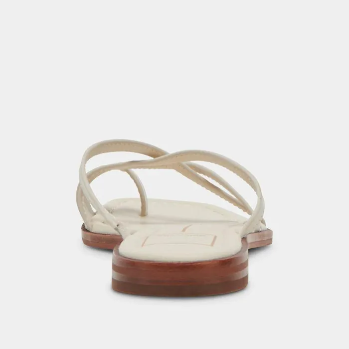 Sandals Shop Dolce Vita Indigo Sandals Ivory Leather Ivory Leather
