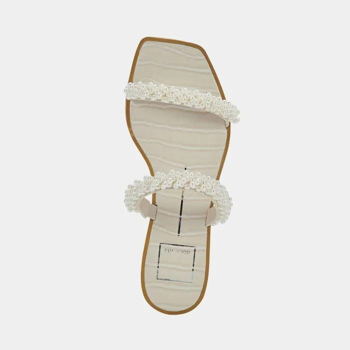 Sandals Shop Dolce Vita Ivee Sandals Vanilla Pearls Vanilla Pearls