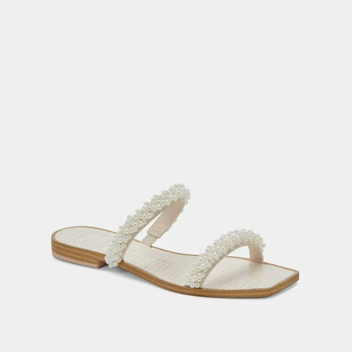 Sandals Shop Dolce Vita Ivee Sandals Vanilla Pearls Vanilla Pearls