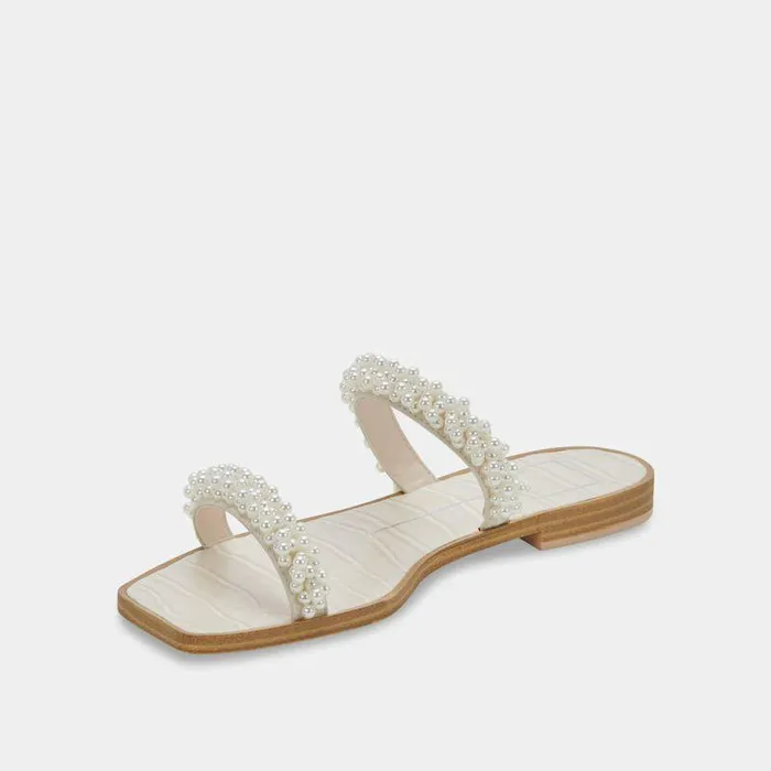 Sandals Shop Dolce Vita Ivee Sandals Vanilla Pearls Vanilla Pearls
