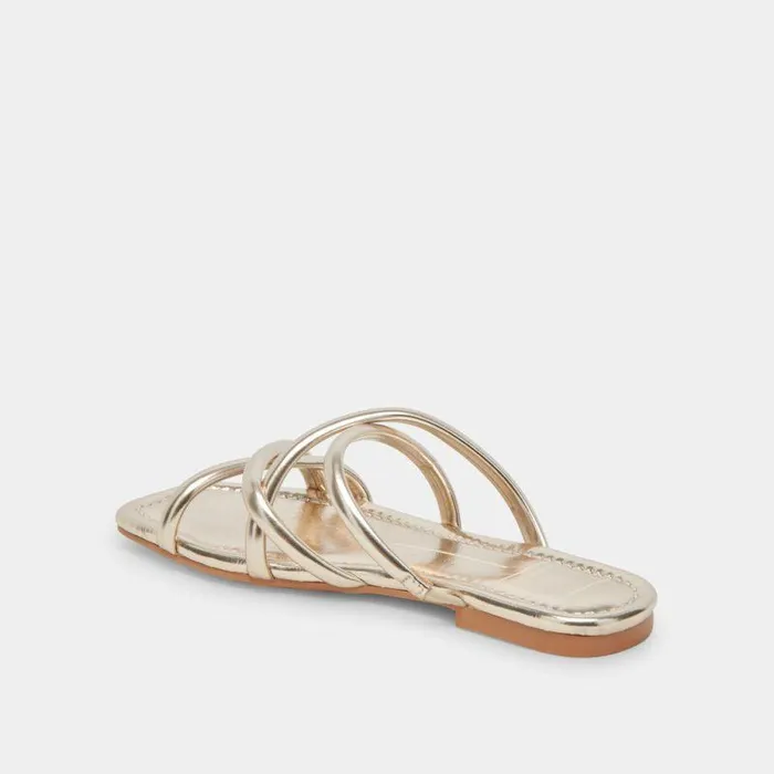Sandals Shop Dolce Vita Lanza Sandals Light Gold Metallic Stella Light Gold Metallic Stella