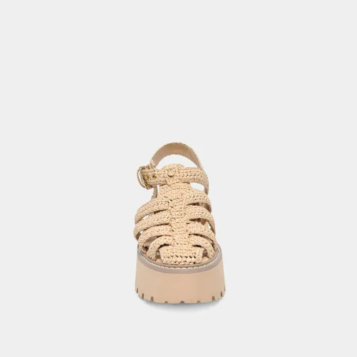 Sandals Shop Dolce Vita Lasly Sandals Natural Knit Natural Knit