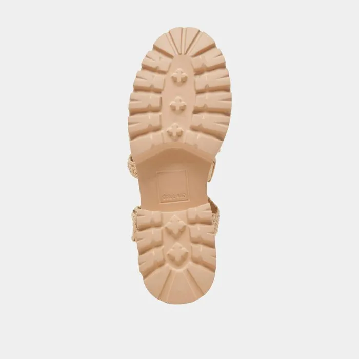 Sandals Shop Dolce Vita Lasly Sandals Natural Knit Natural Knit