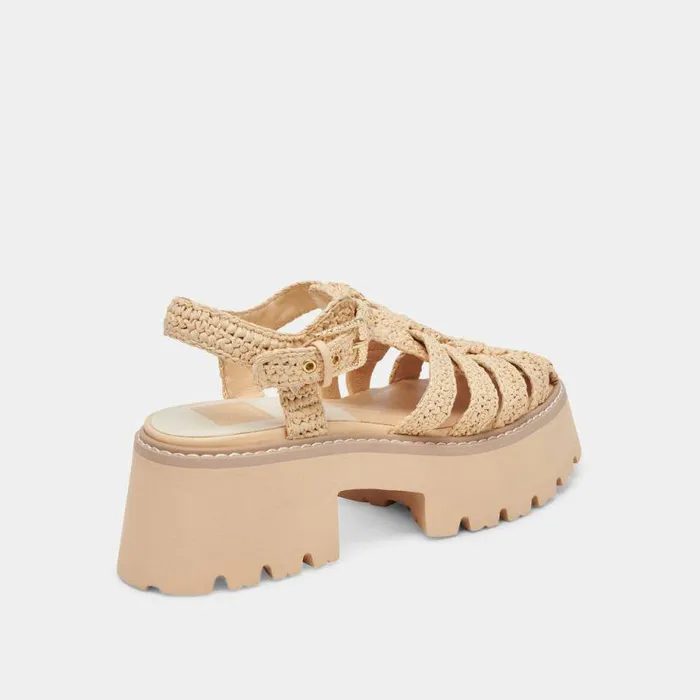 Sandals Shop Dolce Vita Lasly Sandals Natural Knit Natural Knit