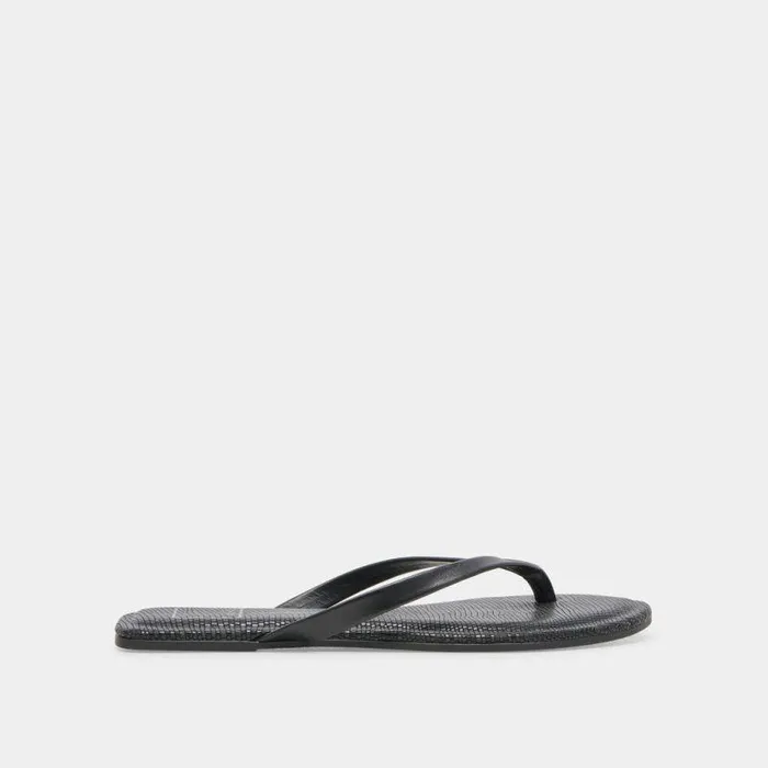 Sandals Shop Dolce Vita Layney Sandals Black Leather Black Leather