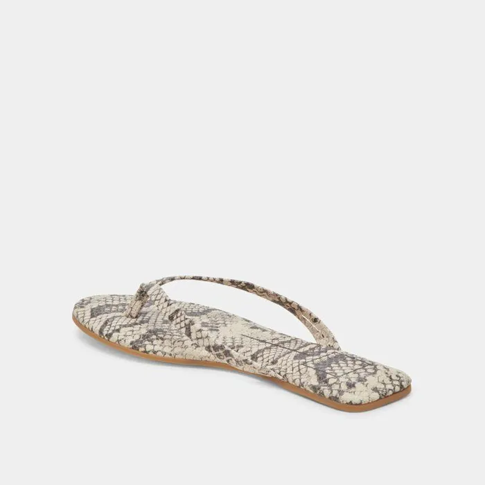 Sandals Shop Dolce Vita Layney Sandals Black White Embossed Snake Black White Embossed Snake