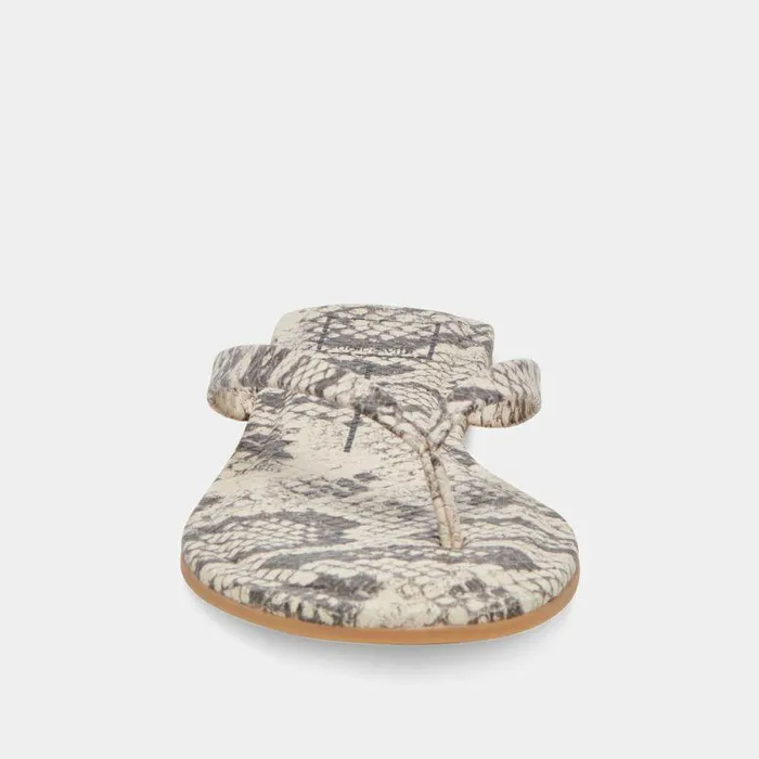 Sandals Shop Dolce Vita Layney Sandals Black White Embossed Snake Black White Embossed Snake