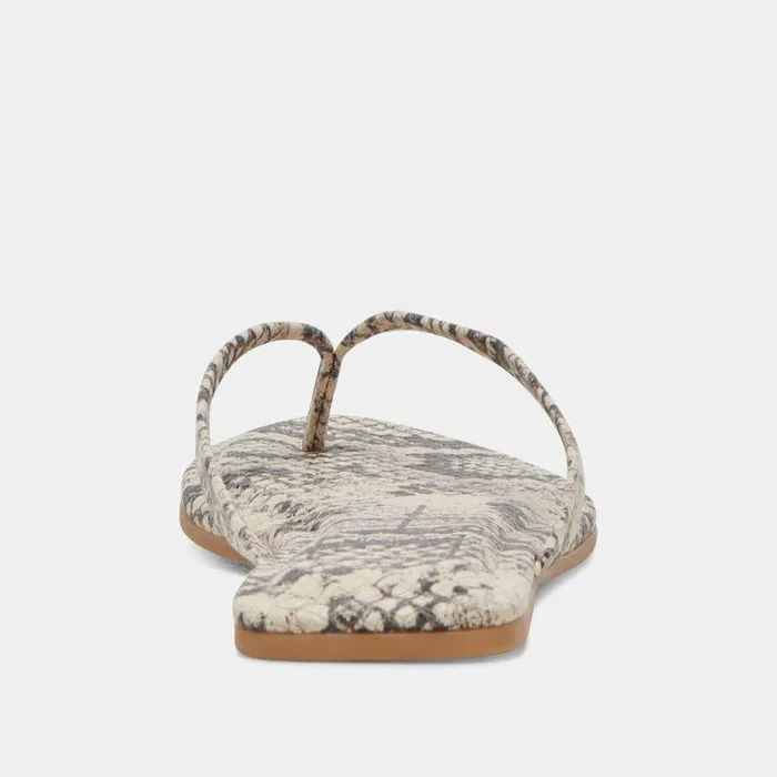 Sandals Shop Dolce Vita Layney Sandals Black White Embossed Snake Black White Embossed Snake