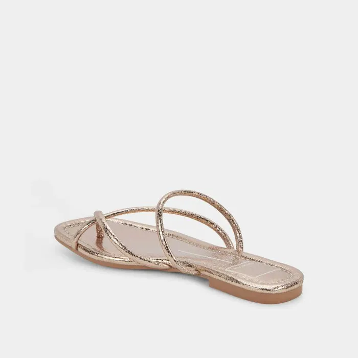 Sandals Shop Dolce Vita Leanna Sandals Dark Gold Cracked Stella Designer Gold Sandals Dark Gold Crackled Stella
