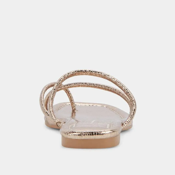 Sandals Shop Dolce Vita Leanna Sandals Dark Gold Cracked Stella Designer Gold Sandals Dark Gold Crackled Stella