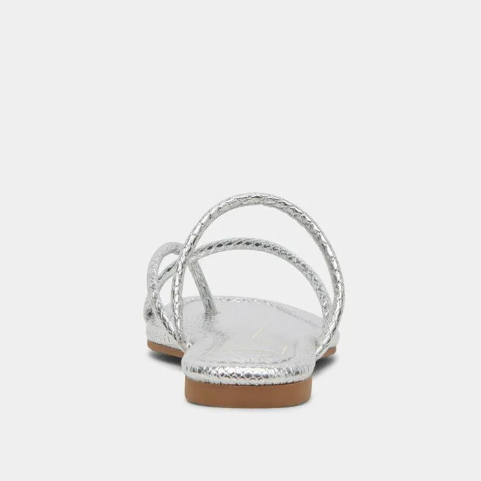 Sandals Shop Dolce Vita Leanna Sandals Silver Embossed Stella Silver Embossed Stella