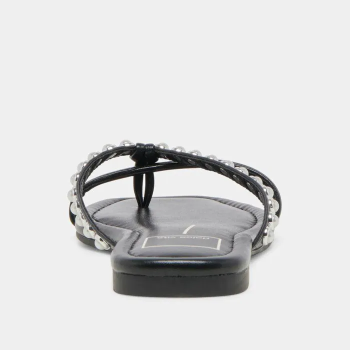 Sandals Shop Dolce Vita Lucca Pearl Sandals Black Pearls Black Pearls