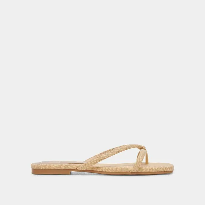 Sandals Shop Dolce Vita Lucca Sandals Natural Raffia Natural Raffia