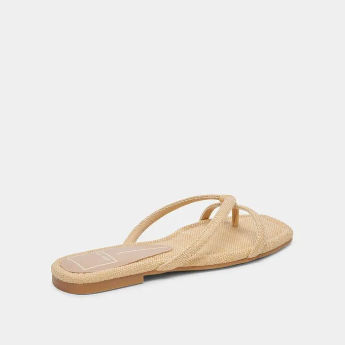 Sandals Shop Dolce Vita Lucca Sandals Natural Raffia Natural Raffia