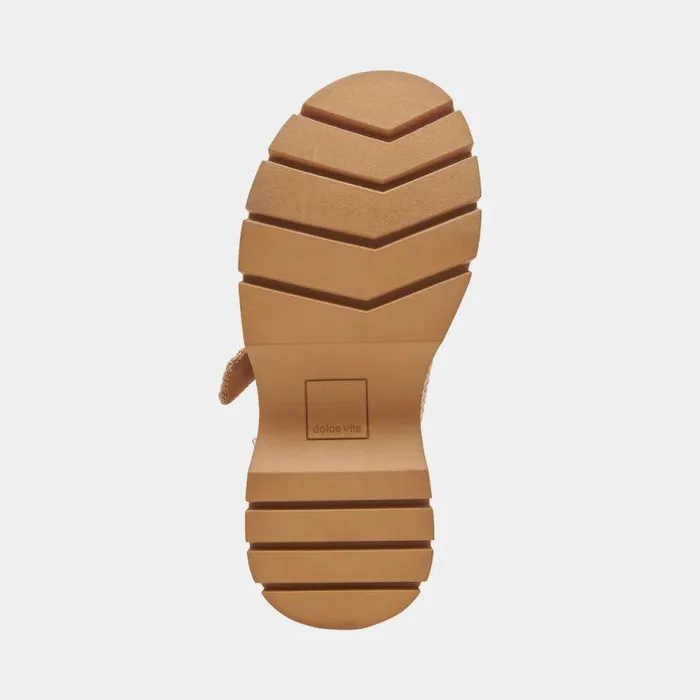 Sandals Shop Dolce Vita Palda Sandals Natural Raffia Natural Raffia