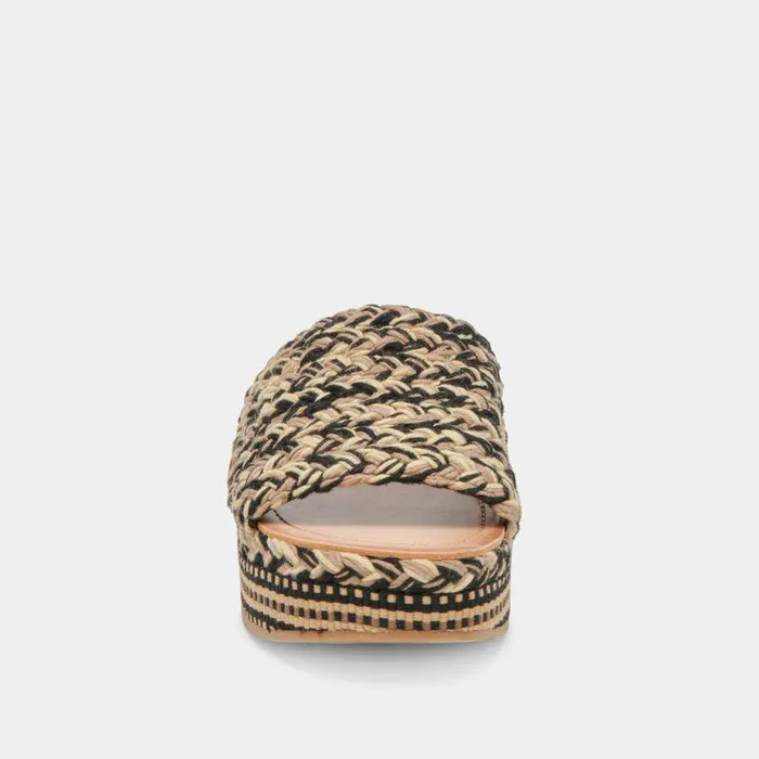Sandals Shop Dolce Vita Pazli Sandals Black Multi Woven Black Multi Woven