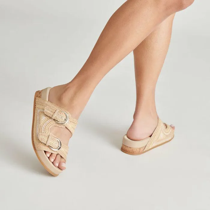 Sandals Shop Dolce Vita Ralli Sandals Natural Multi Knit Natural Multi Knit
