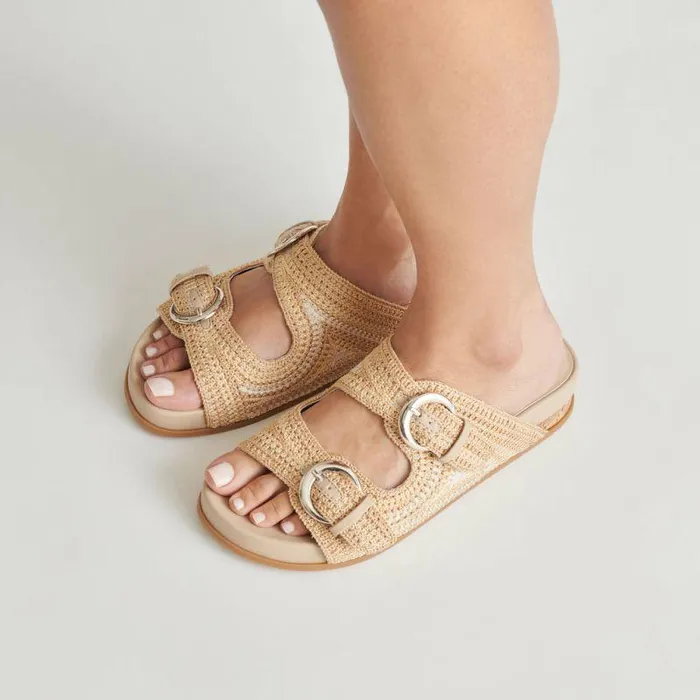 Sandals Shop Dolce Vita Ralli Sandals Natural Multi Knit Natural Multi Knit