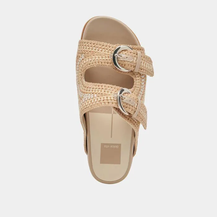 Sandals Shop Dolce Vita Ralli Sandals Natural Multi Knit Natural Multi Knit