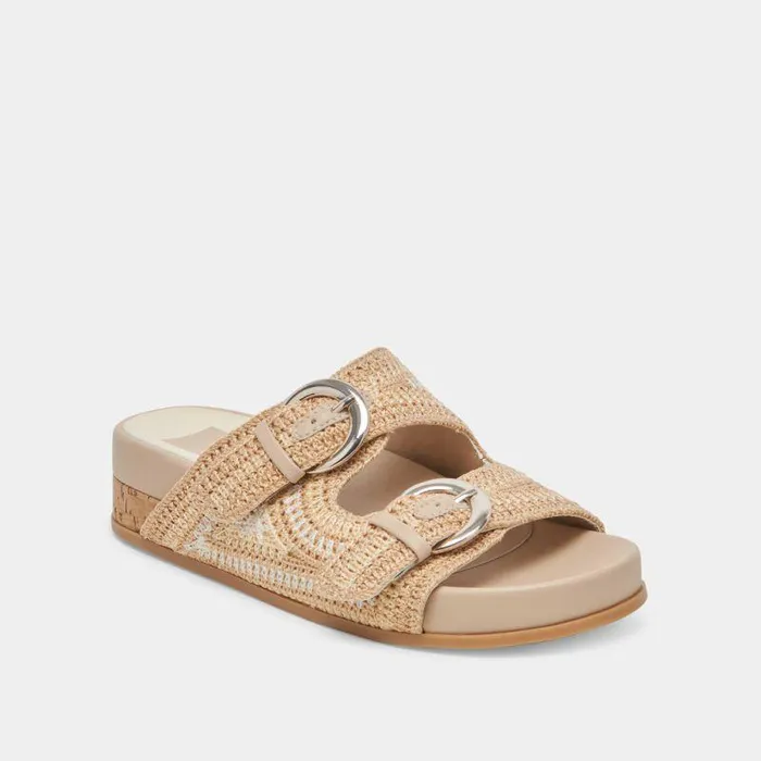 Sandals Shop Dolce Vita Ralli Sandals Natural Multi Knit Natural Multi Knit