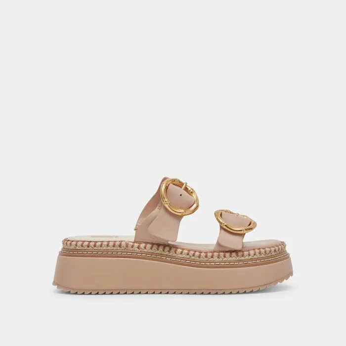 Sandals Shop Dolce Vita Rysha Sandals Cream Leather Cream Leather
