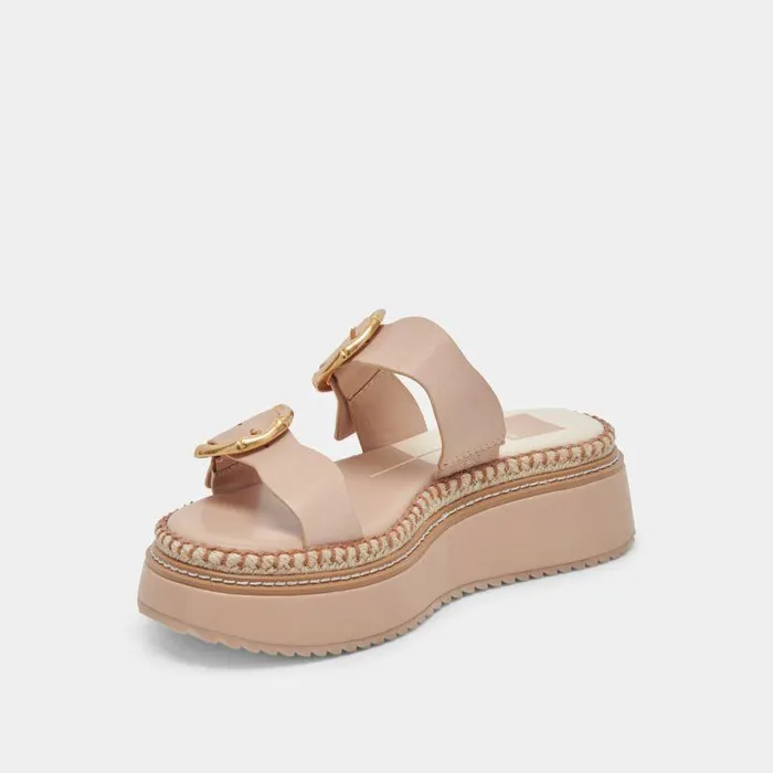 Sandals Shop Dolce Vita Rysha Sandals Cream Leather Cream Leather