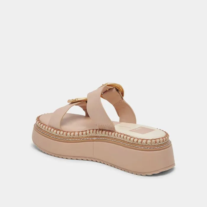 Sandals Shop Dolce Vita Rysha Sandals Cream Leather Cream Leather