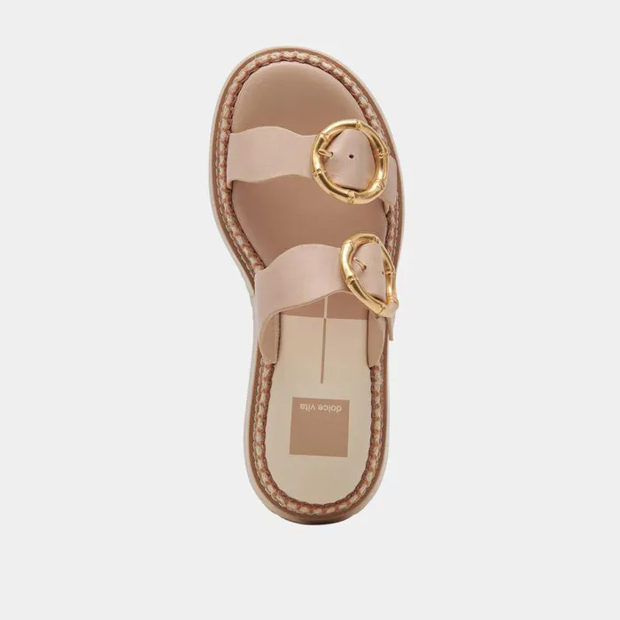 Sandals Shop Dolce Vita Rysha Sandals Cream Leather Cream Leather