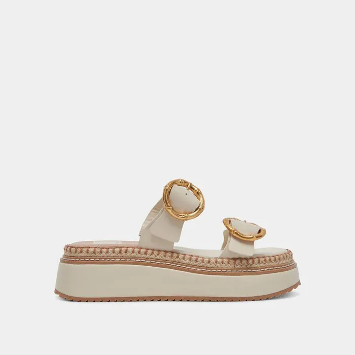 Sandals Shop Dolce Vita Rysha Sandals Ivory Leather Ivory Leather