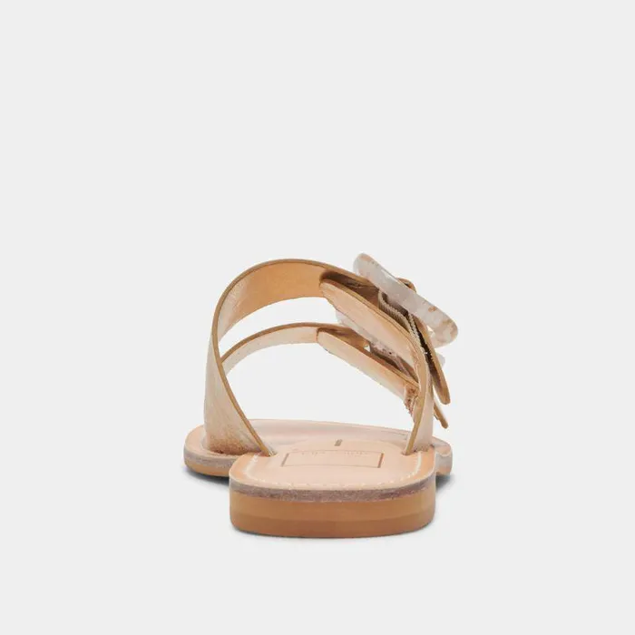 Sandals Shop Dolce Vita Secily Sandals Light Gold Nubuck Light Gold Nubuck