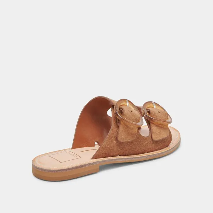 Sandals Shop Dolce Vita Secily Sandals Pecan Suede Pecan Suede