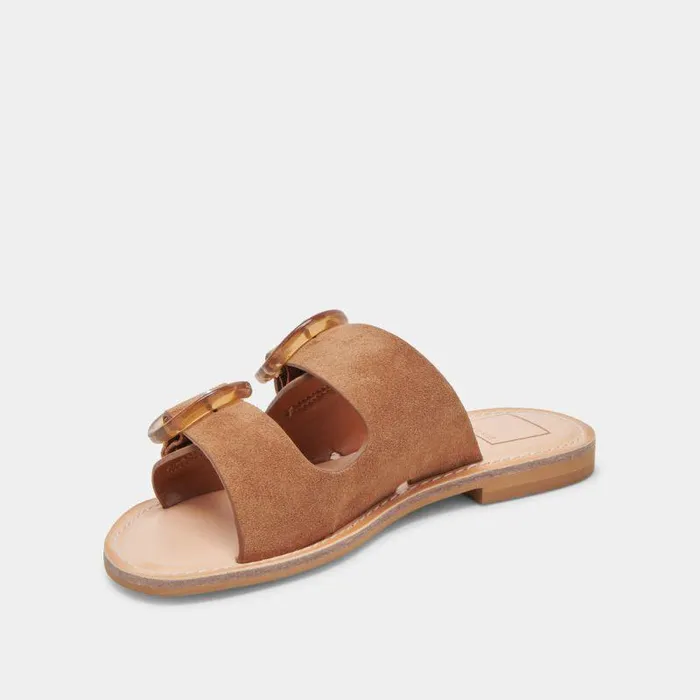 Sandals Shop Dolce Vita Secily Sandals Pecan Suede Pecan Suede